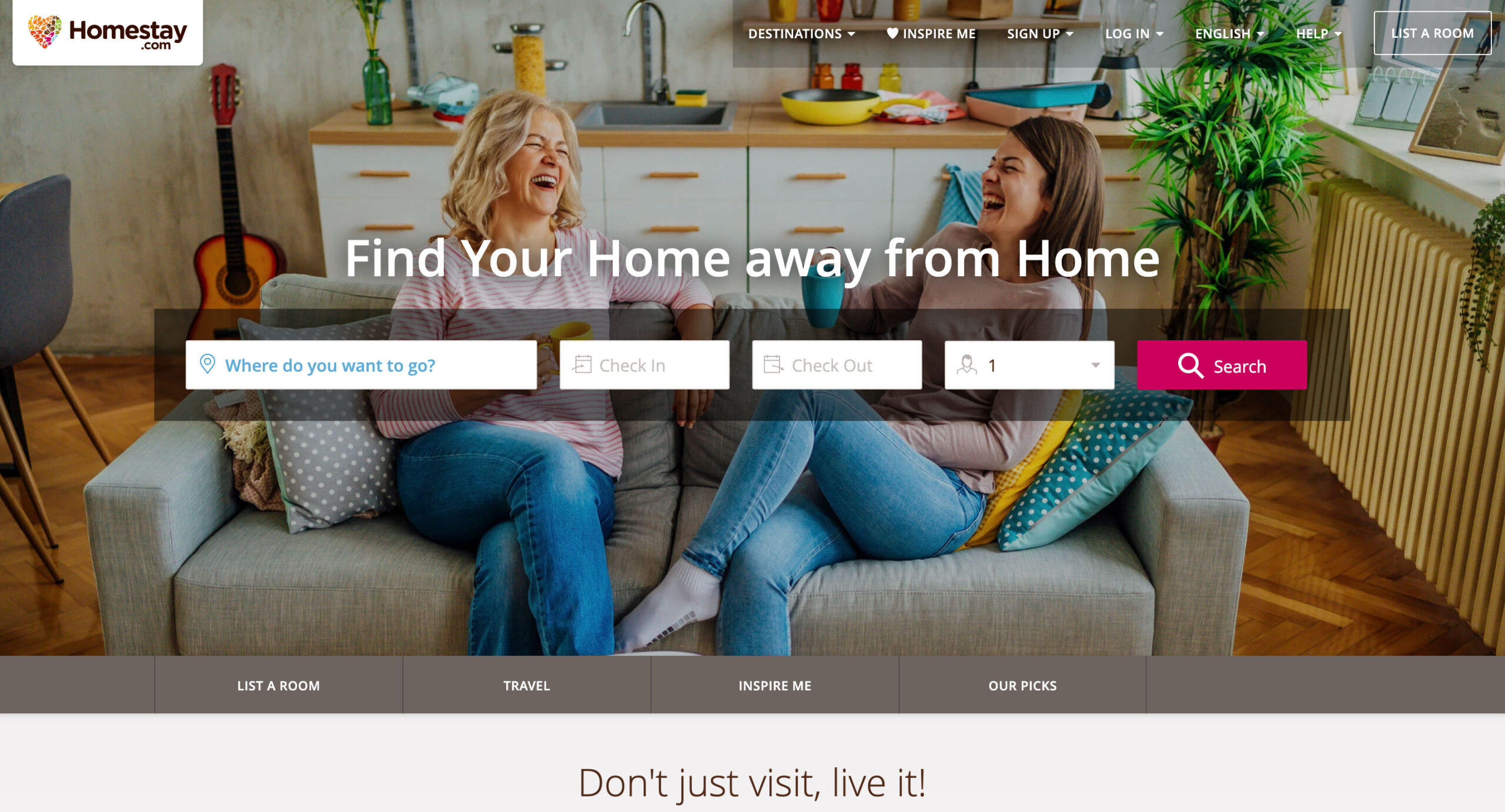 Sites Like Airbnb: Home Stay