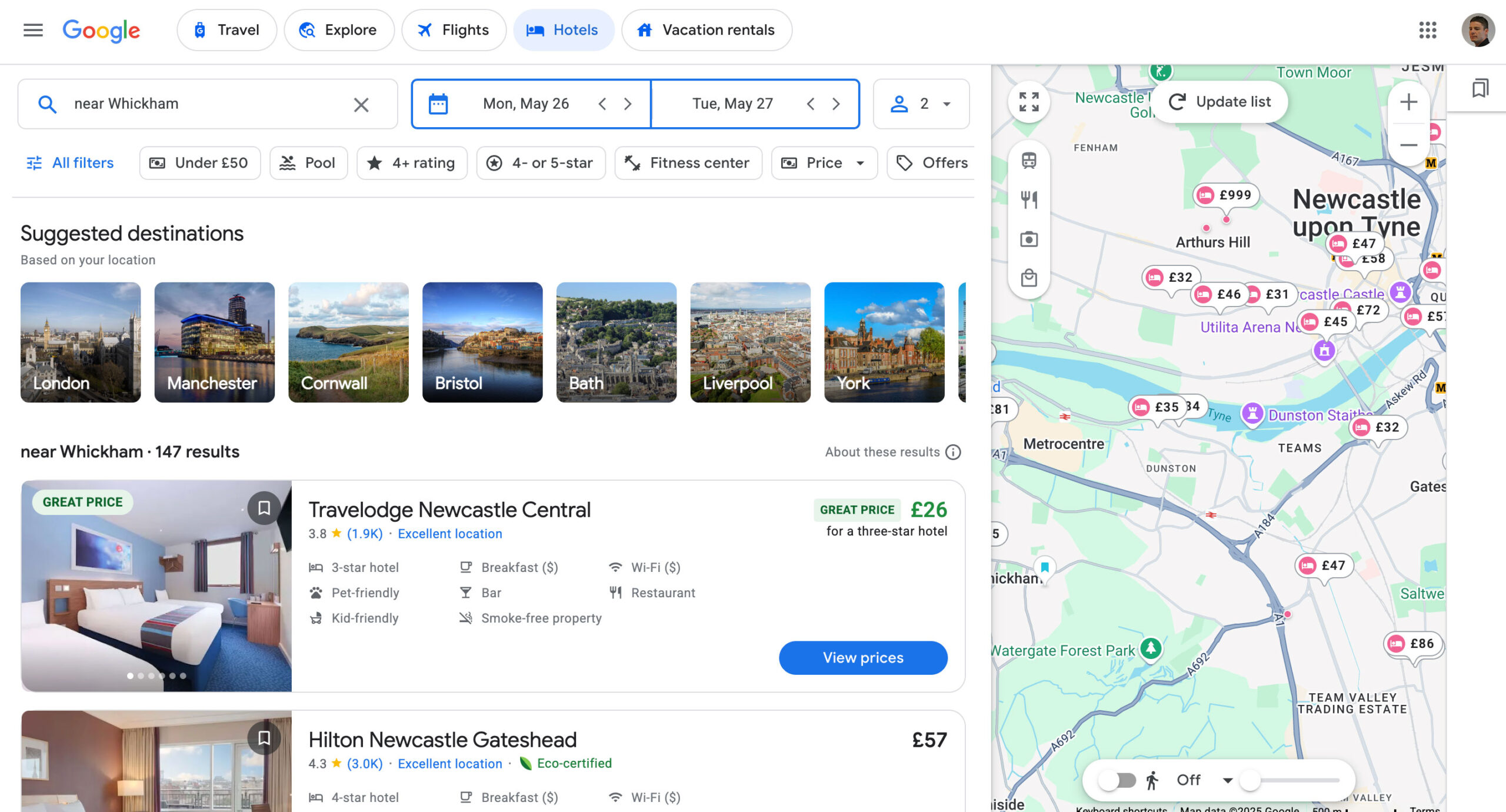 Sites like Airbnb: Google Vacation Rentals